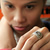 A young woman thinking