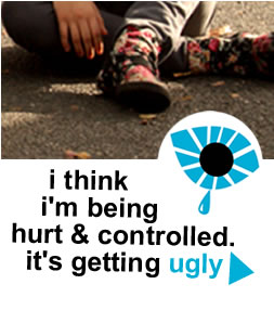 I think I'm being hurt and controlled? It's getting ugly.