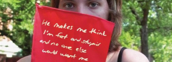 What is abuse? image from The Red Flag campaign
