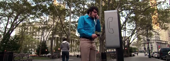 Germaine from Flight of the Conchords calling an ex-girlfriend.